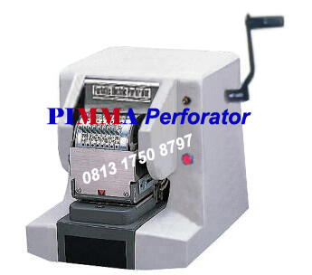 Mesin Perforator PIMMA TP 300 Electric Manual