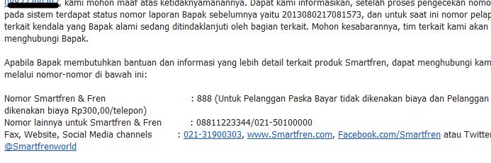 *Smartfren Tingkatkan Pelayananmu Jangan Lupakan Pelanggan !*