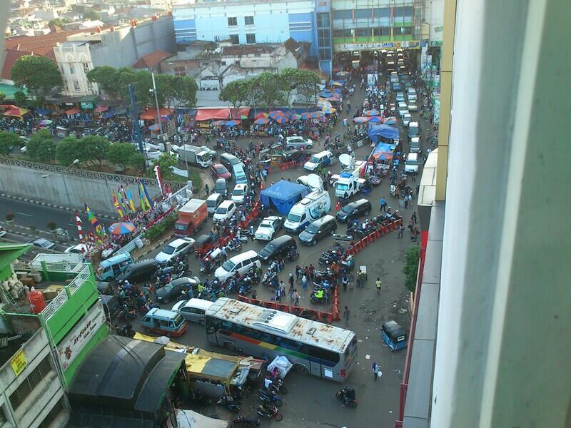 (Pict) Perbandingan kondisi Tanah Abang dulu dengan sekarang setelah pembersihan PKL