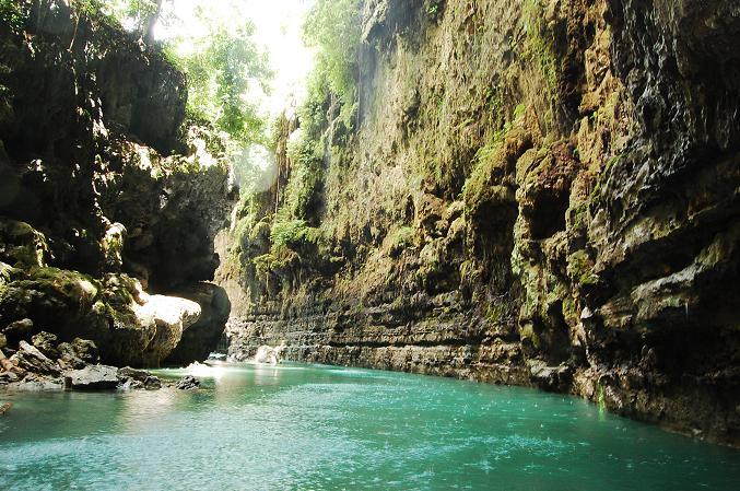 Keindahan Green Canyon