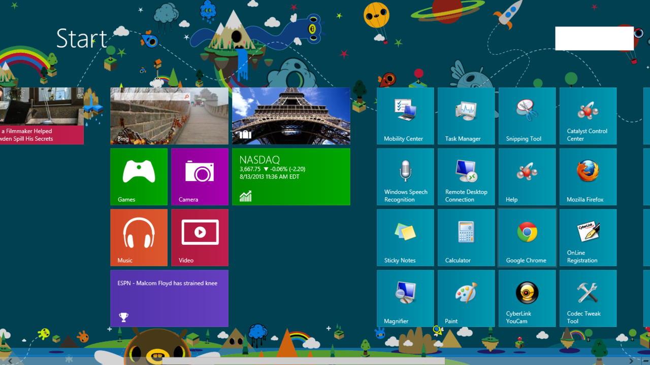 Masalah tampilan Windows 8 | Bantuin please respon thread ane