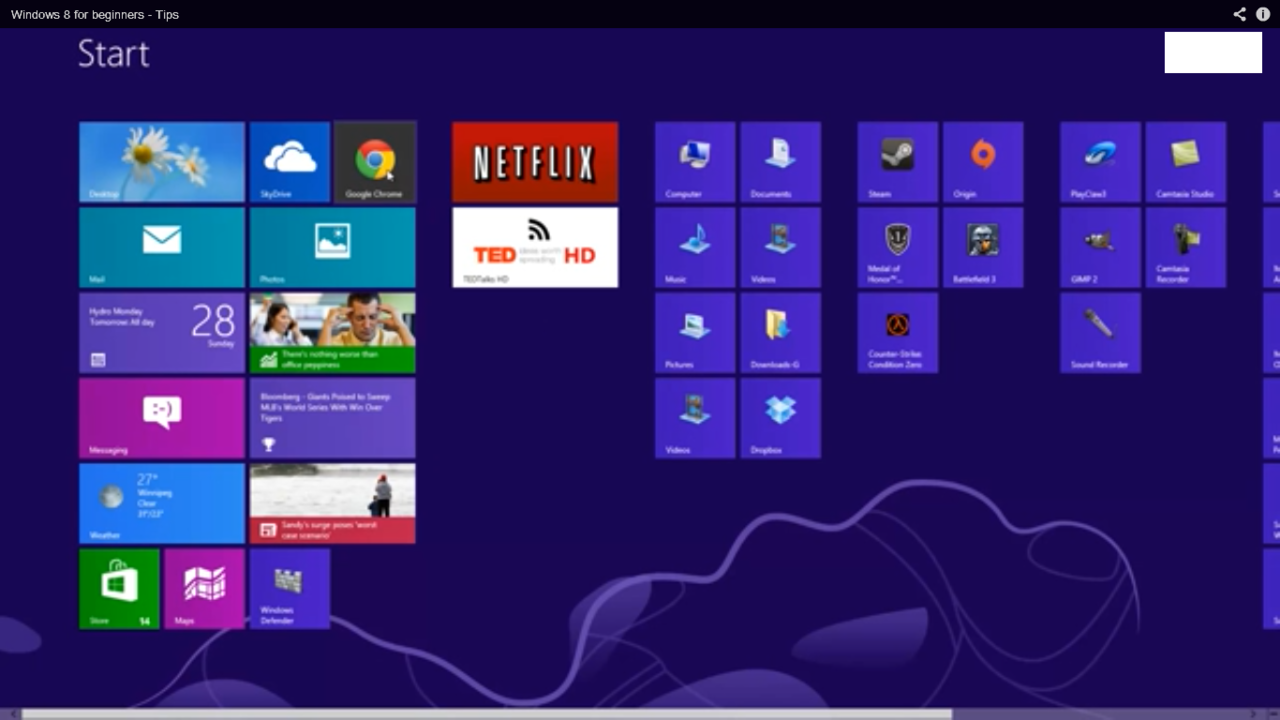 Masalah tampilan Windows 8 | Bantuin please respon thread ane