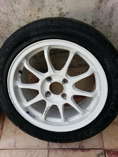 Terjual Rep Velg SSR type F ring 15 ban Achilles 123 - BOGOR KASKUS