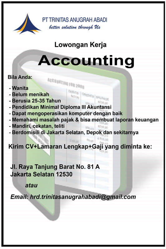 Need Accounting
