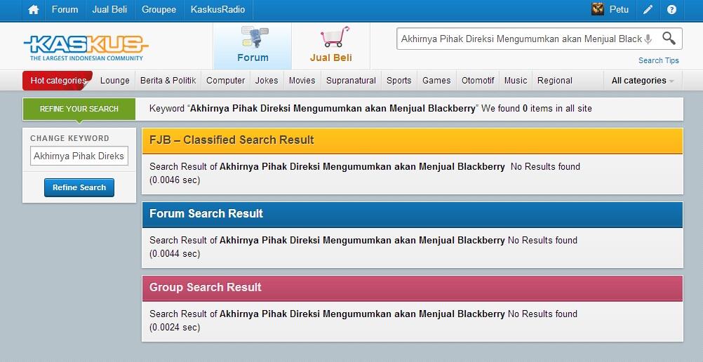 Akhirnya Pihak Direksi Mengumumkan akan Menjual Blackberry