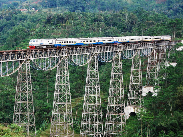 6 jalur kereta api paling mendebarkan sekaligus pemandangannya