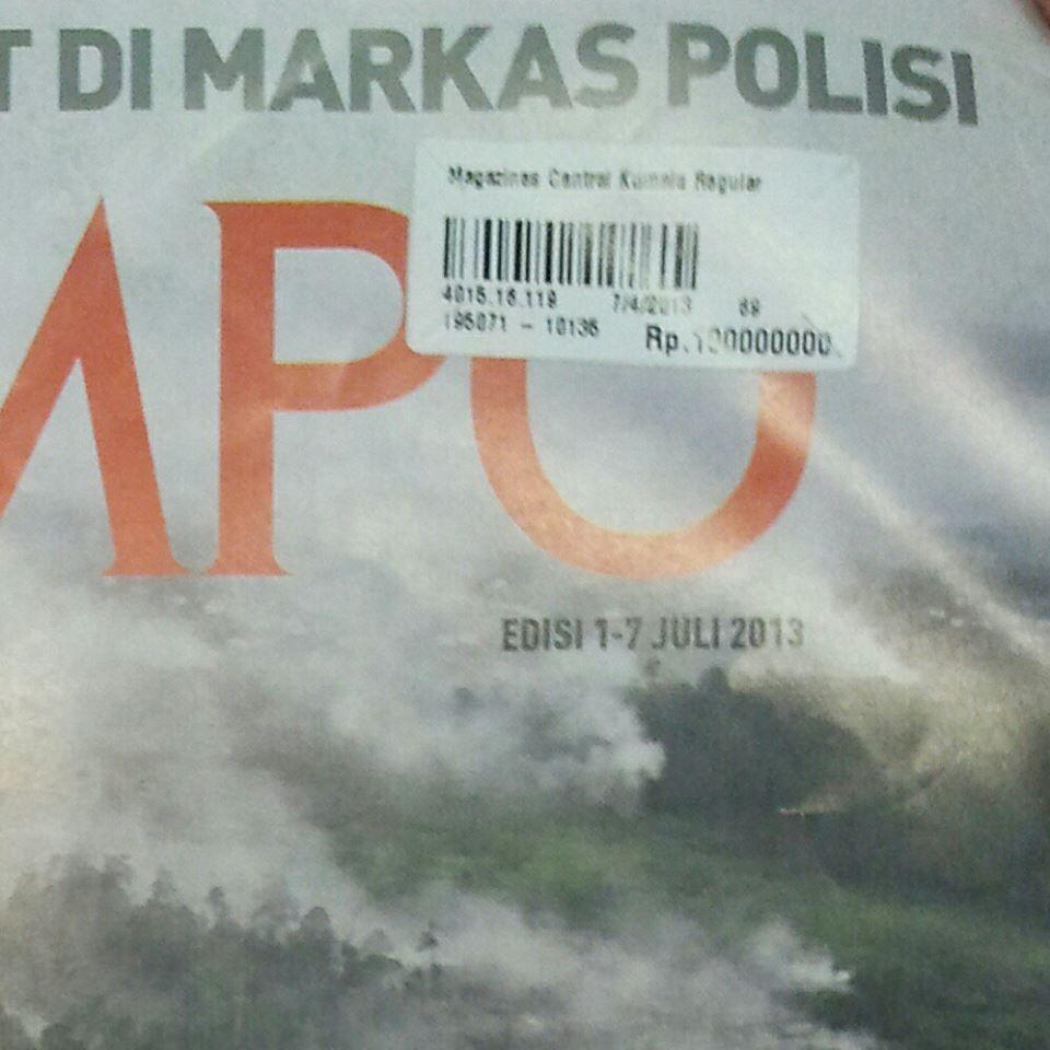 Harga Majalah T@#PO yg selangit !!