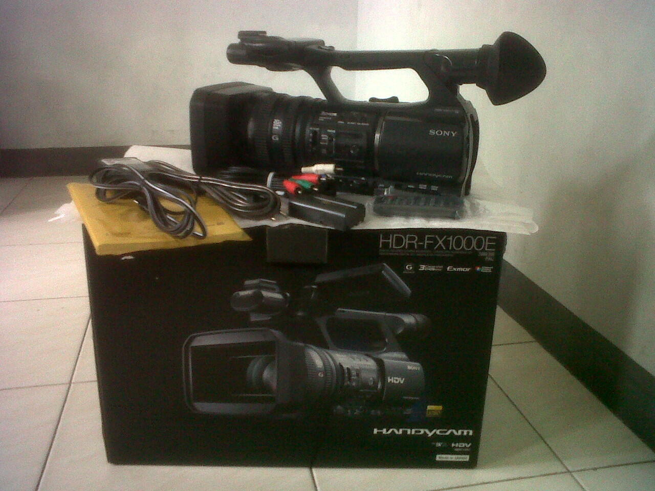 Kamera Video SONY HDR FX-1000E HDV. BU