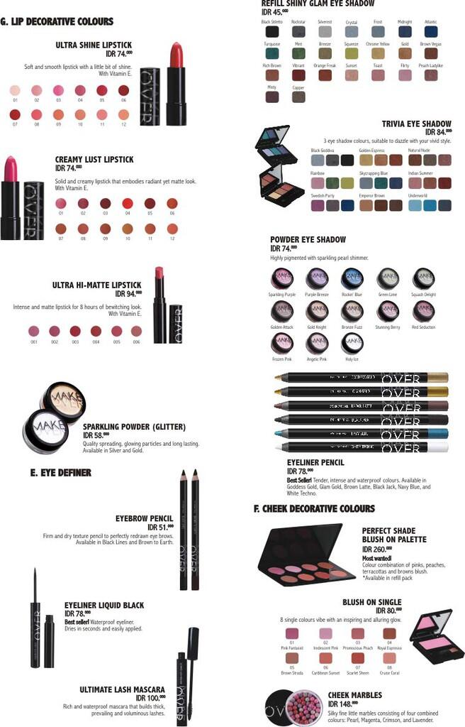 MAKE OVER Cosmetics