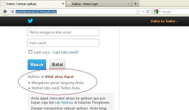 Link Auto Follower Twitter per menit tambah 100 follower