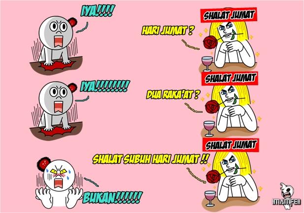 Komik Line Sticker