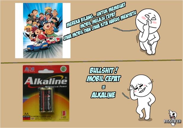 Komik Line Sticker