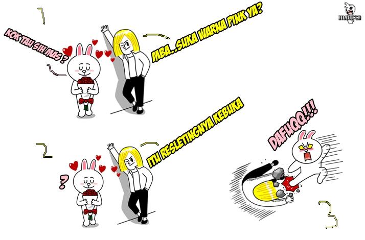 Komik Line Sticker