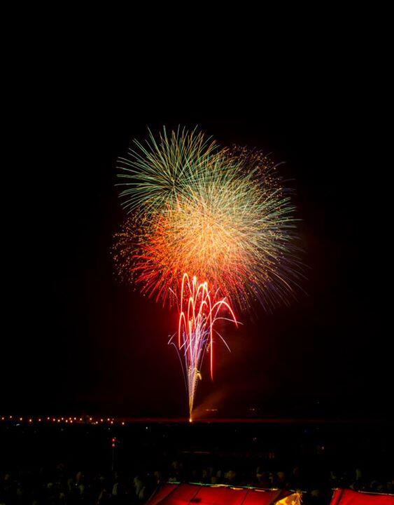 Pesona Firework di langit Jepang