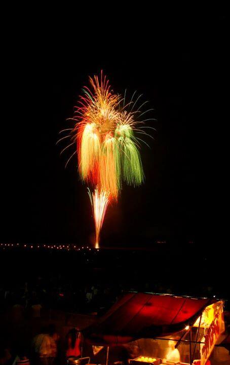 Pesona Firework di langit Jepang