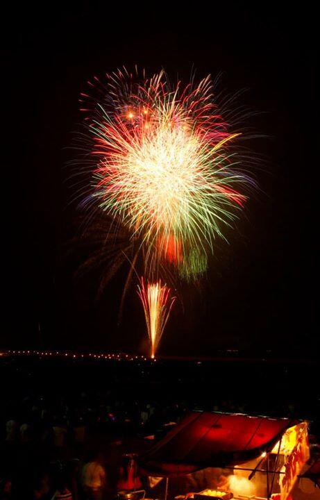 Pesona Firework di langit Jepang