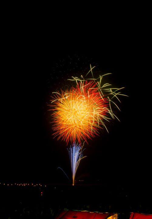 Pesona Firework di langit Jepang