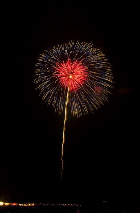 Pesona Firework di langit Jepang