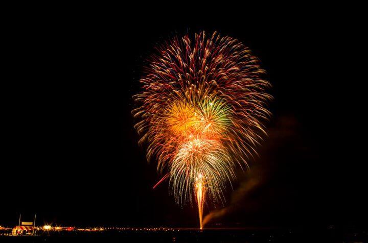 Pesona Firework di langit Jepang