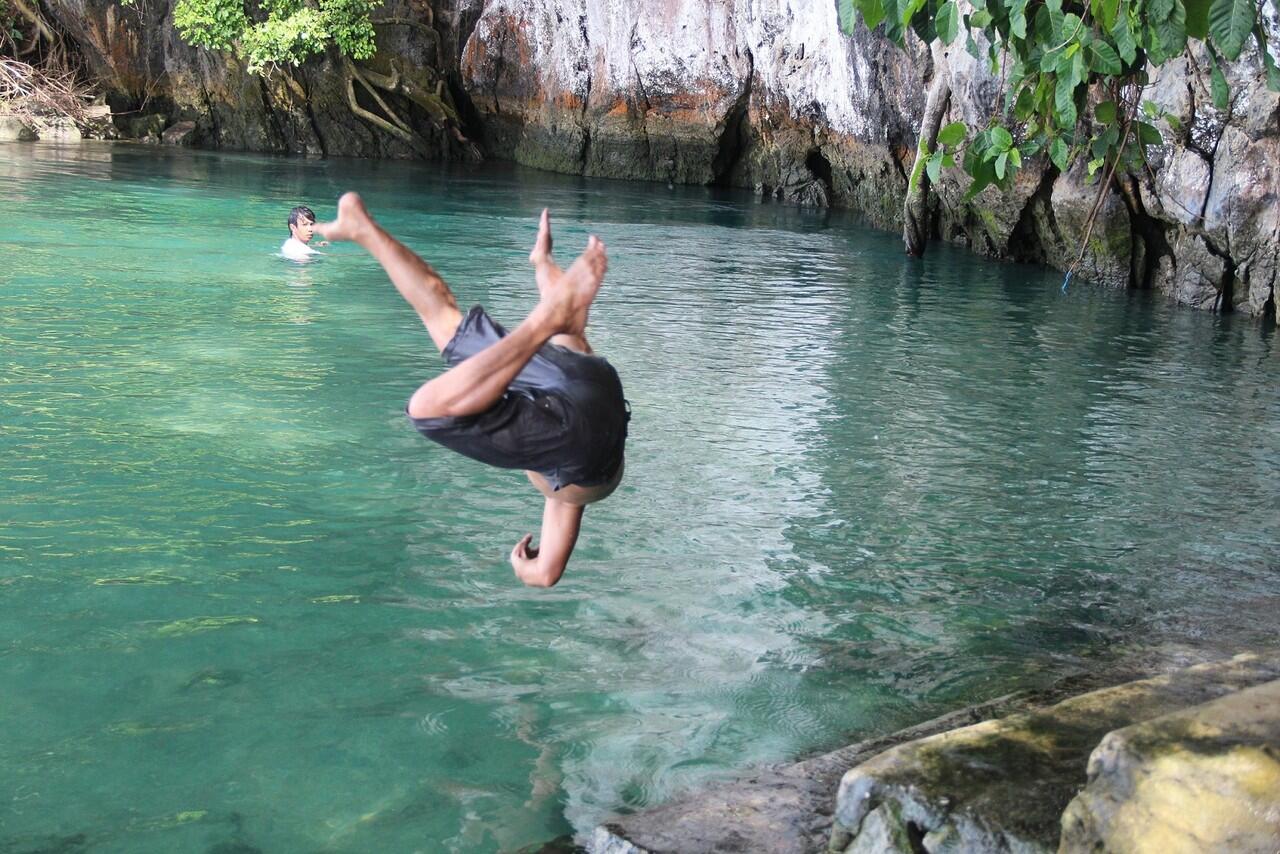 Sungai Terpendek Di indonesia (katanya sih terpendek Ke 2 Di dunia)