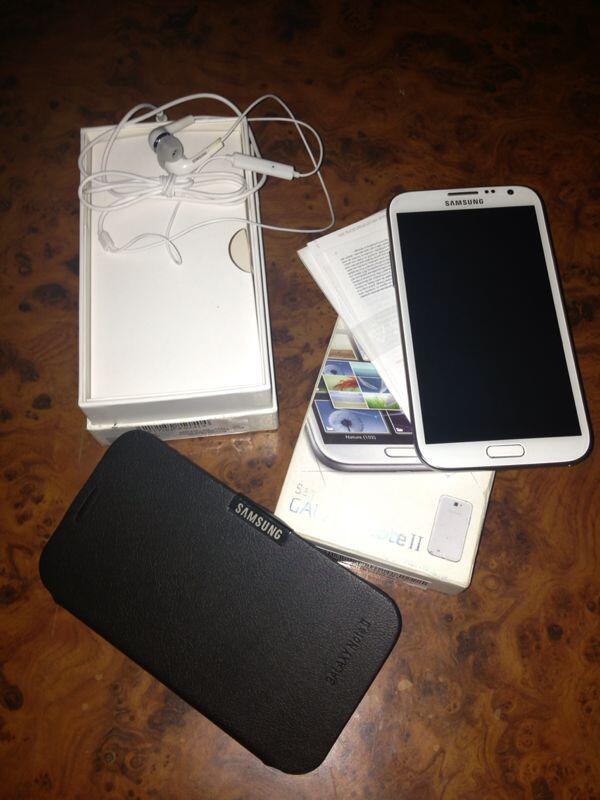 samsung note 2, mulus murah komplit bandung