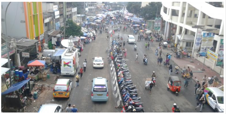 PKL Tanah Abang kembali Gelar Lapak di jalan raya