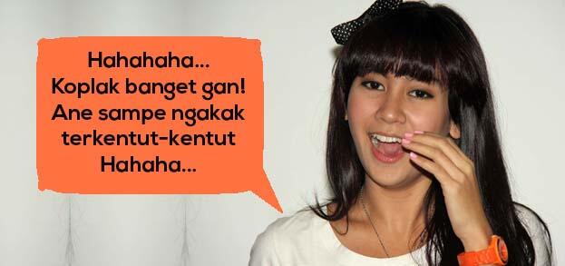 Komeng dengan si cantik