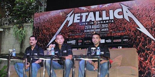 Di Konser Metallica, Jokowi Disiapkan Fasilitas Khusus