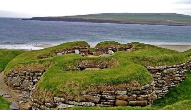 Skara Brae , kampung bawah tanah zaman Neolitikum