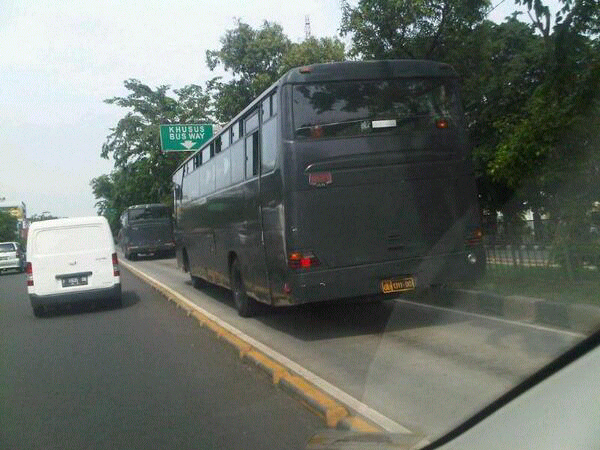 &#91;Info&#93;Bus TNI Masuk Jalur Busway