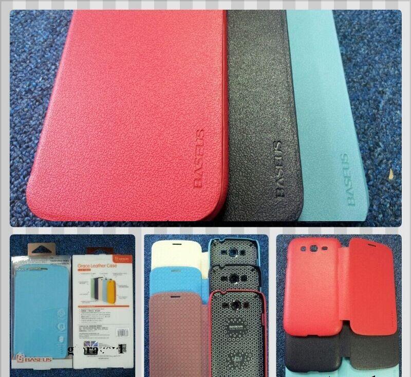 Samsung Galaxy S4/s5/ S4 Zoom/Mini/Ace 3 Hard Soft Leather Case Sarung