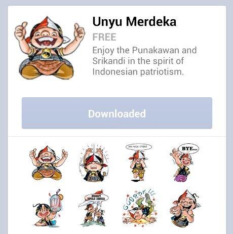 Facebook Luncurkan &quot;Sticker Merdeka Unyu&quot; Peringati 17an