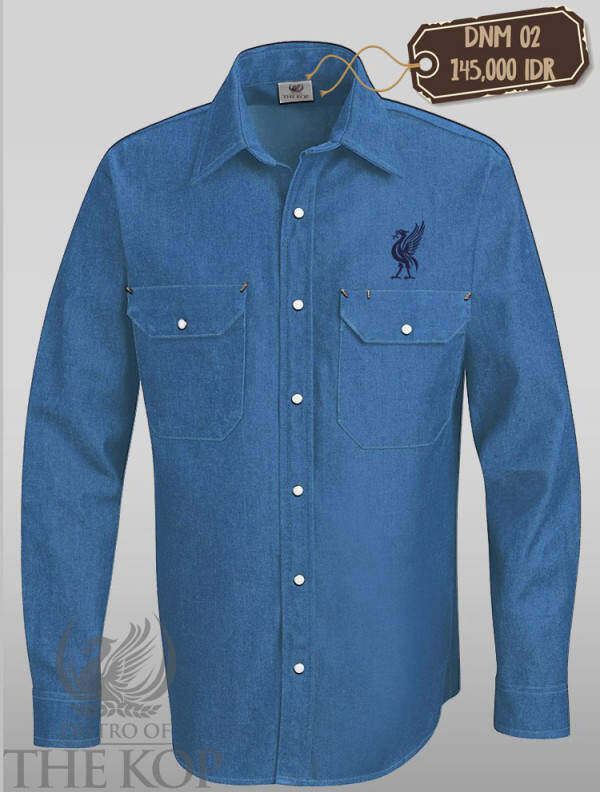 Kemeja Denim Liverpool
