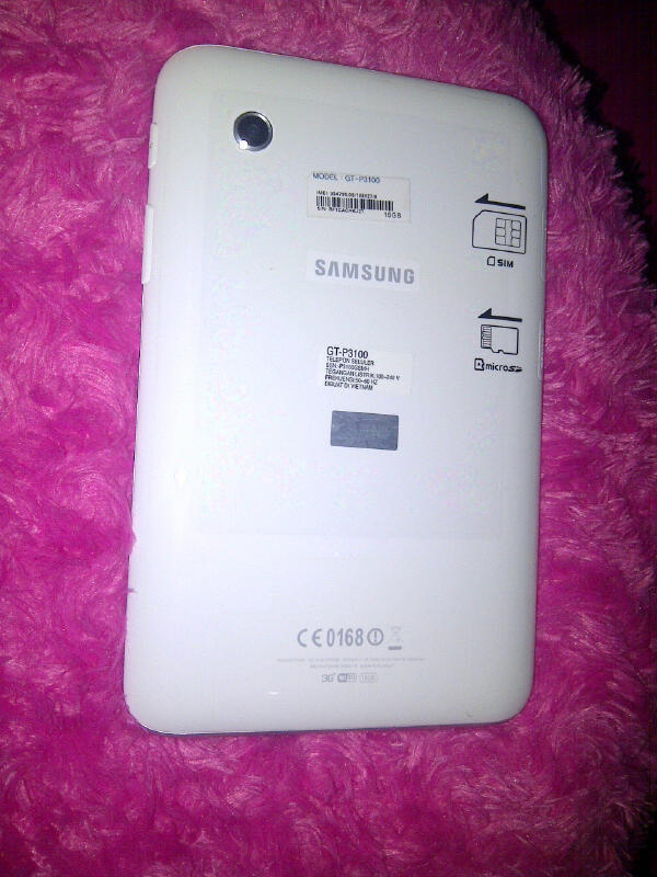 Samsung Galaxy Tab 2 white 7" mulussssss....
