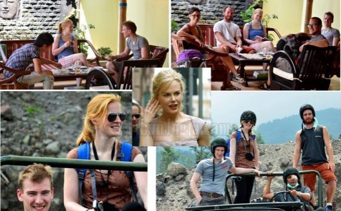 Tutupi identitasnya,Nicole Kidman nikmati suasana malioboro dan merapi