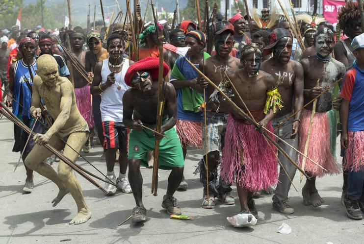 Festival Kemerdekaan RI ke 68 di Wamena