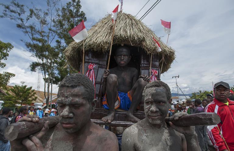 Festival Kemerdekaan RI ke 68 di Wamena