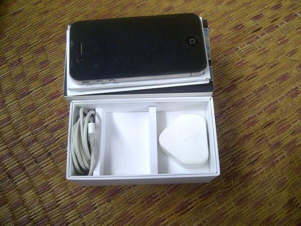 Jual iphone 4G 16GB black