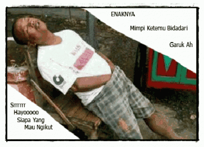 Lagi Enak Tidur eh Di Foto