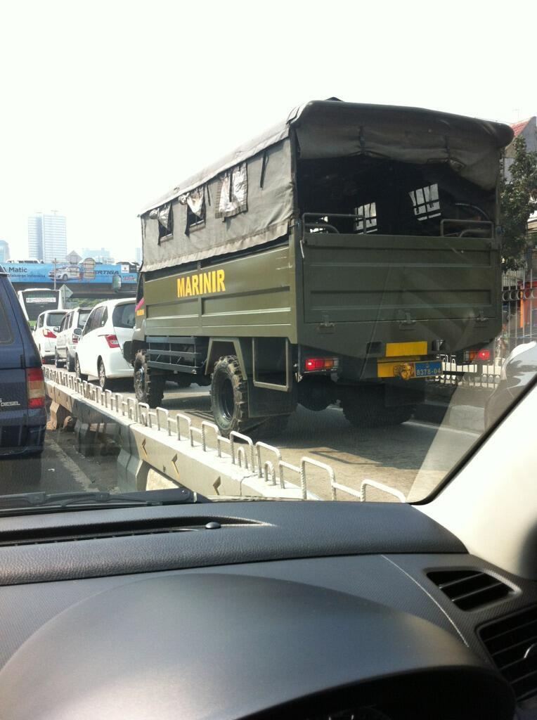 &#91;SHARE&#93; Foto-Foto Aparat Masuk Busway 