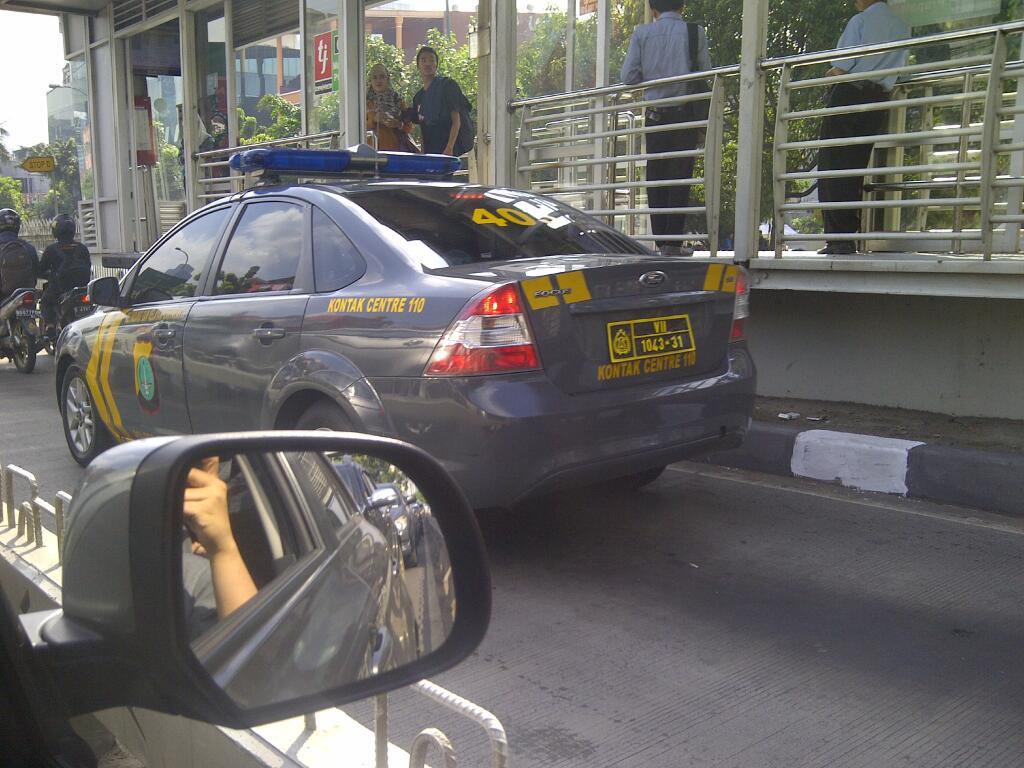 &#91;SHARE&#93; Foto-Foto Aparat Masuk Busway 