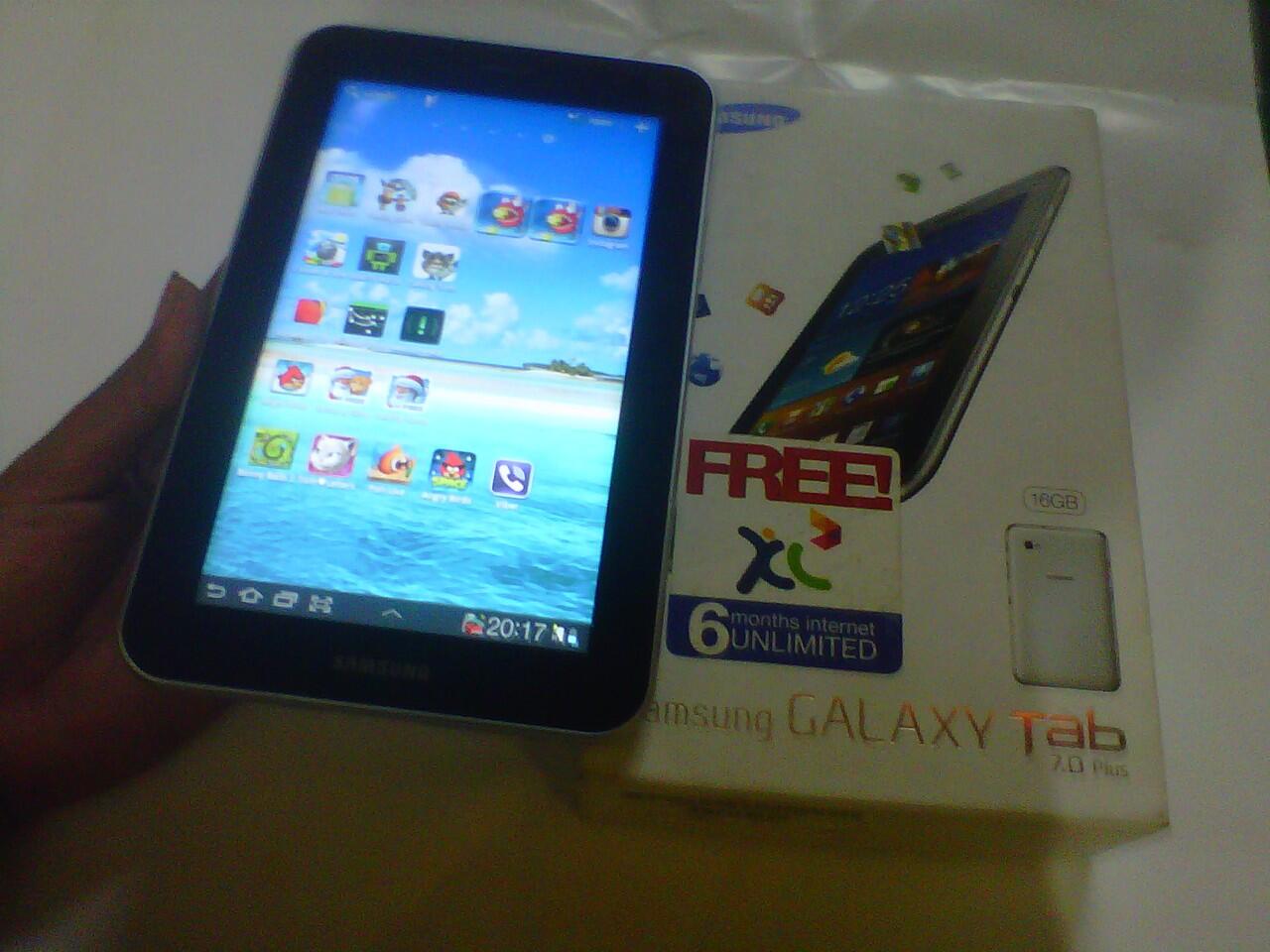 Samsung Galaxy TAb 7.0 plus P6200 android ICS msh grs desember 2013