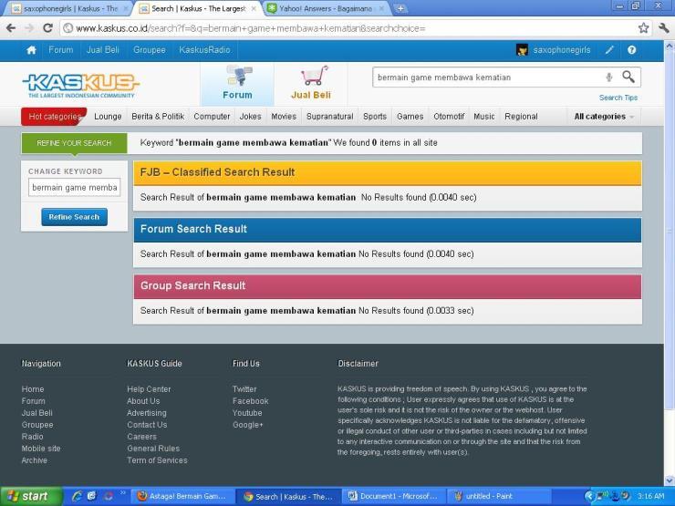 Bermain Game Membawa Kematian
