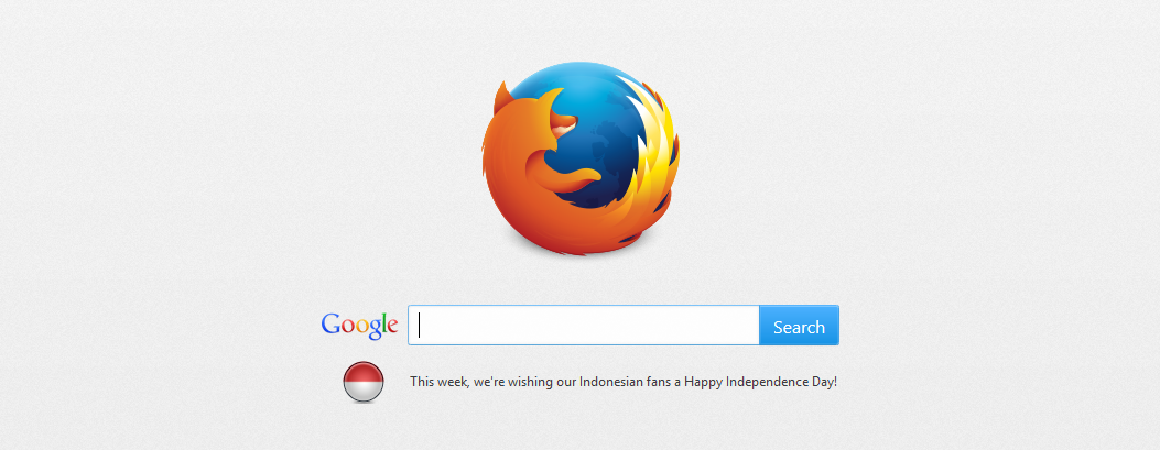 Mozzila Firefox Ikut Mengucakan Salam Kemerdekaan Buat Indonesia