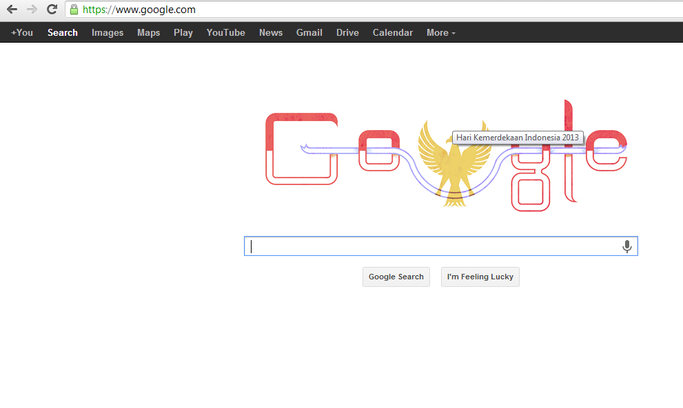 Google ikut ngerayain kemerdekaan Indonesia gannnnn....