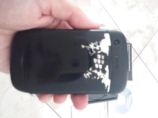 BB Gemini 8520 Frost Blue Fullset Normal Udah Pake OS Hybrid Murah Gan