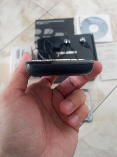 BB Gemini 8520 Frost Blue Fullset Normal Udah Pake OS Hybrid Murah Gan