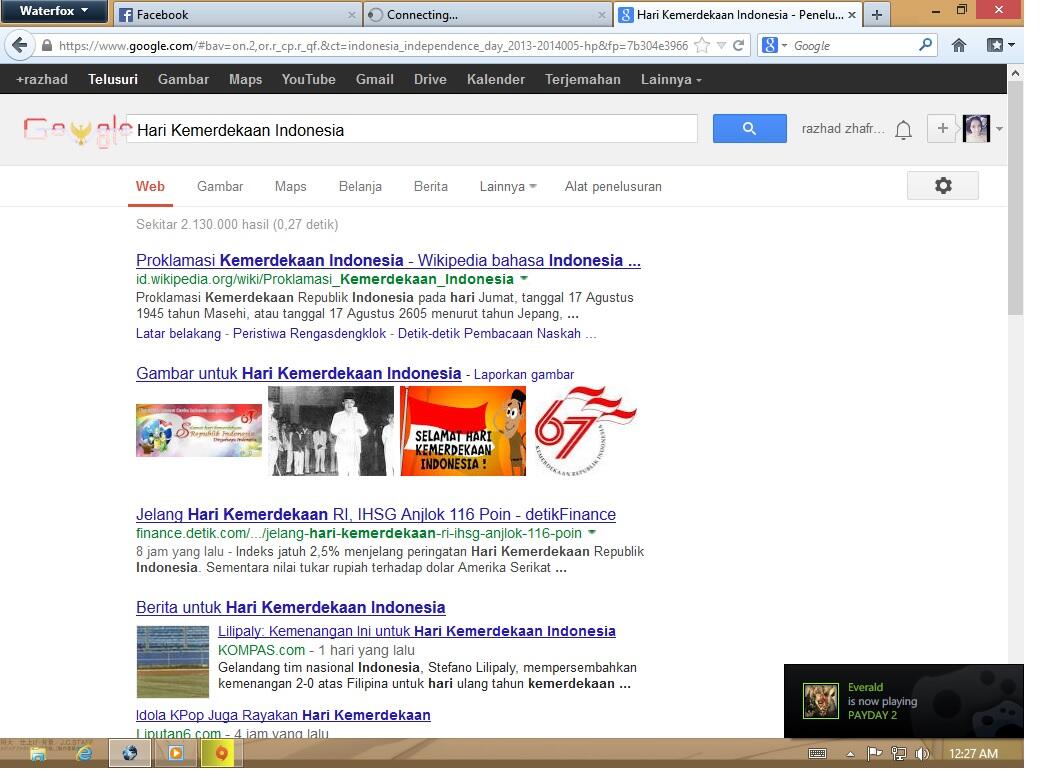Google ngerayain hari kemerdekaan kita gan!