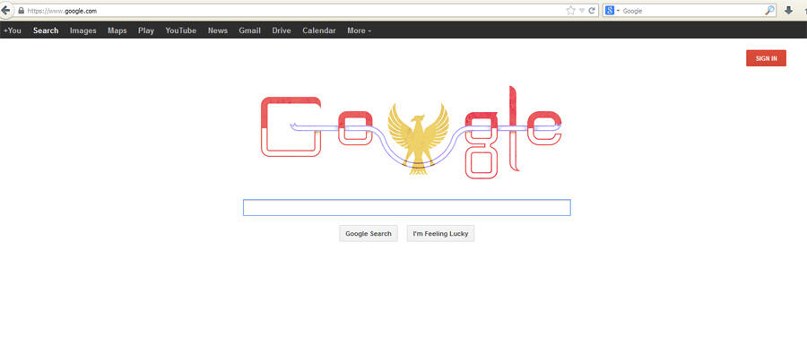 Dirgahayu Indonesia by Google