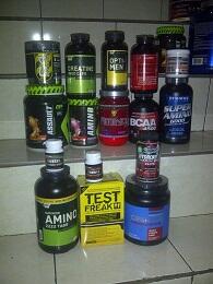 MuscleMeds ON Nitrotech AST Musclepharm Tren-E amino